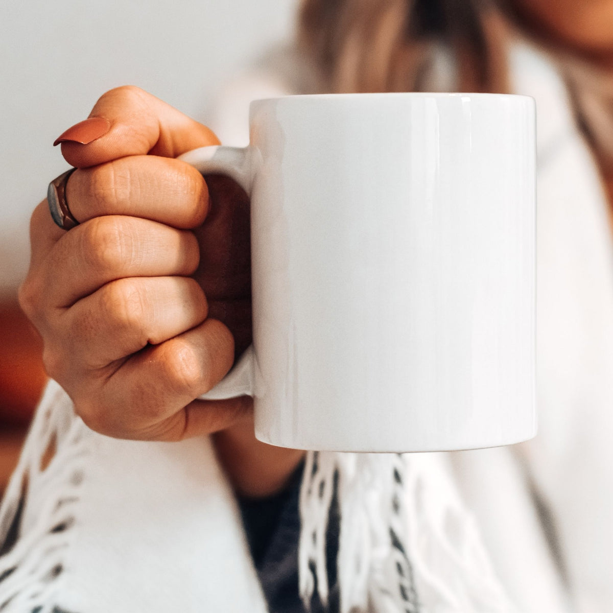 Camp Mug - White Enamel - Warm + Cozy Coffee Cup - 11oz – Piccadilly Cottage